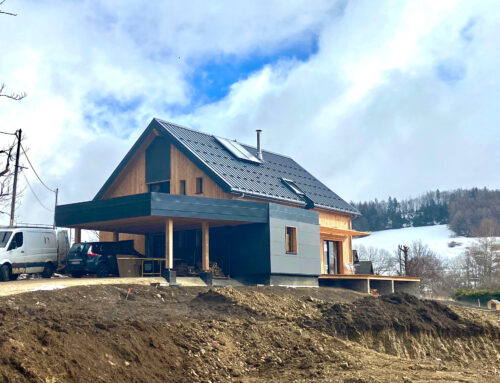 Maison individuelle ossature bois